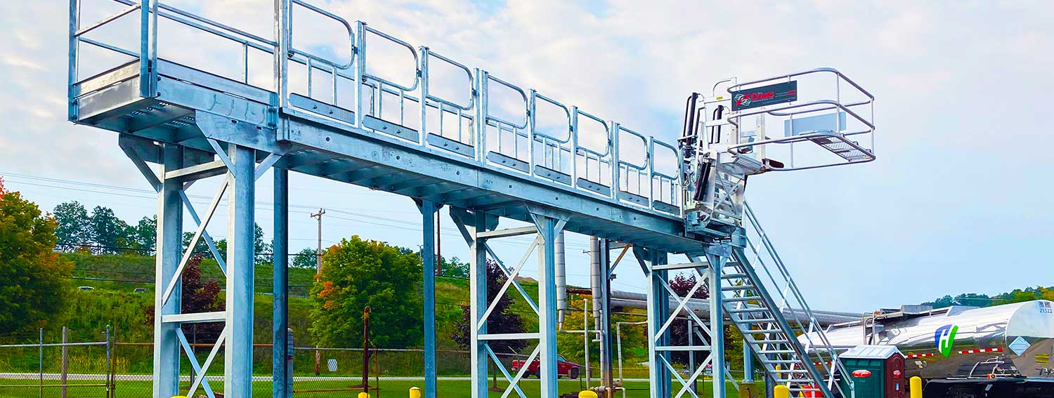 truck loading racks